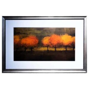 Pintura de Otoño enmarcada  81x54 cm